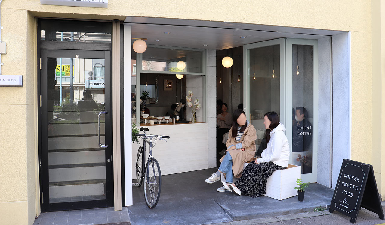 「パルクフェルメ浅草寿町」から徒歩２分、LUCENT COFFEE